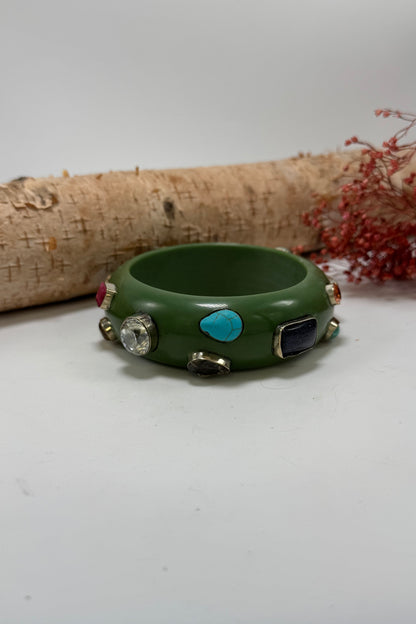 Thin Statement Bangles - Choose you Color