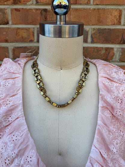 Final Sale - Knotted Shortie Necklace