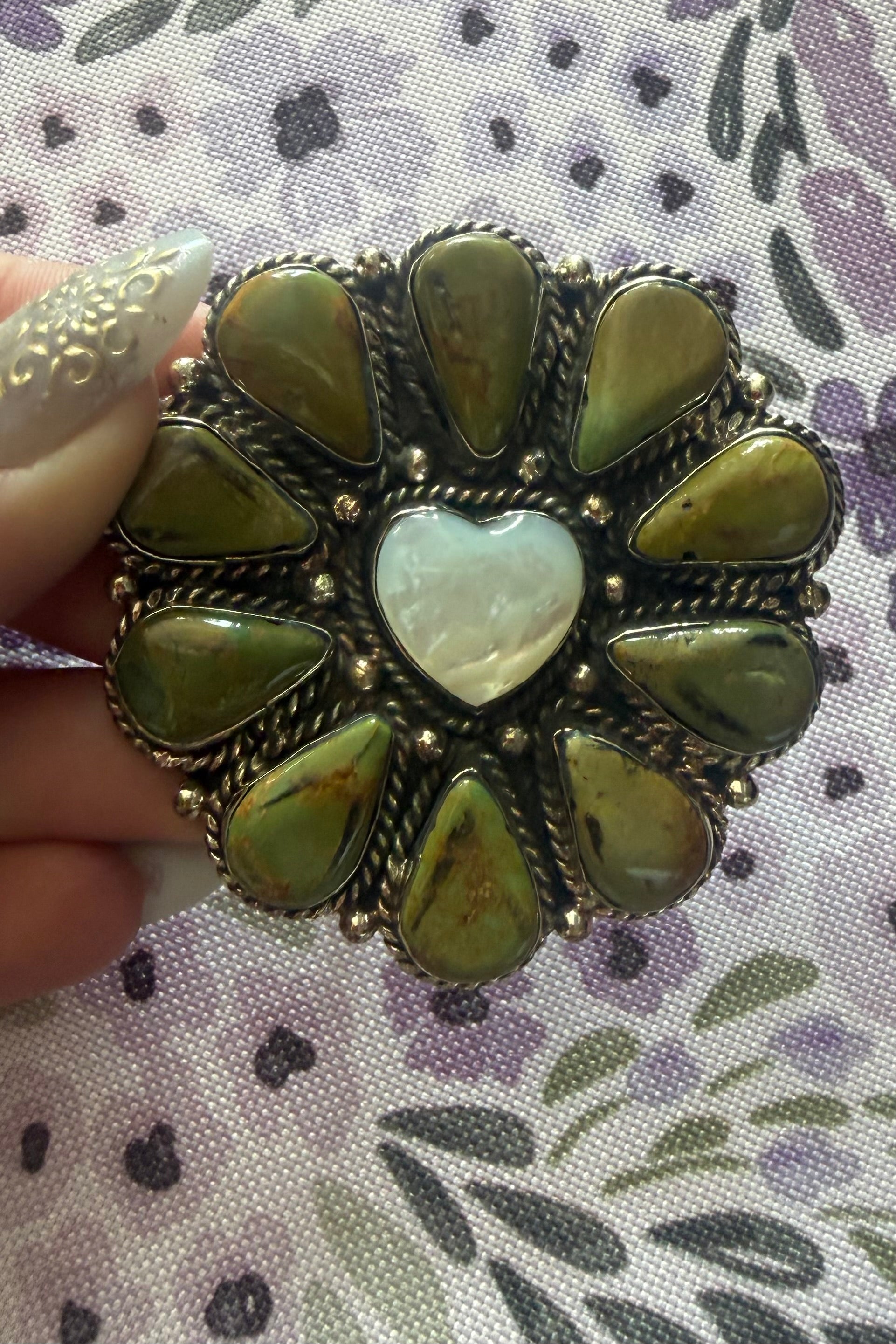 Heart of Pearl for You Ring