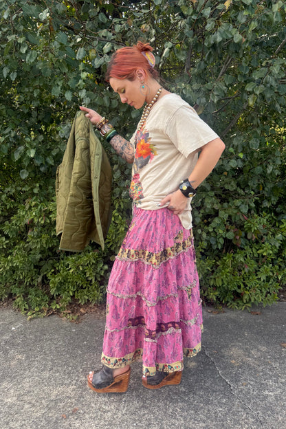 Dune Light Skirt - Faded Rose