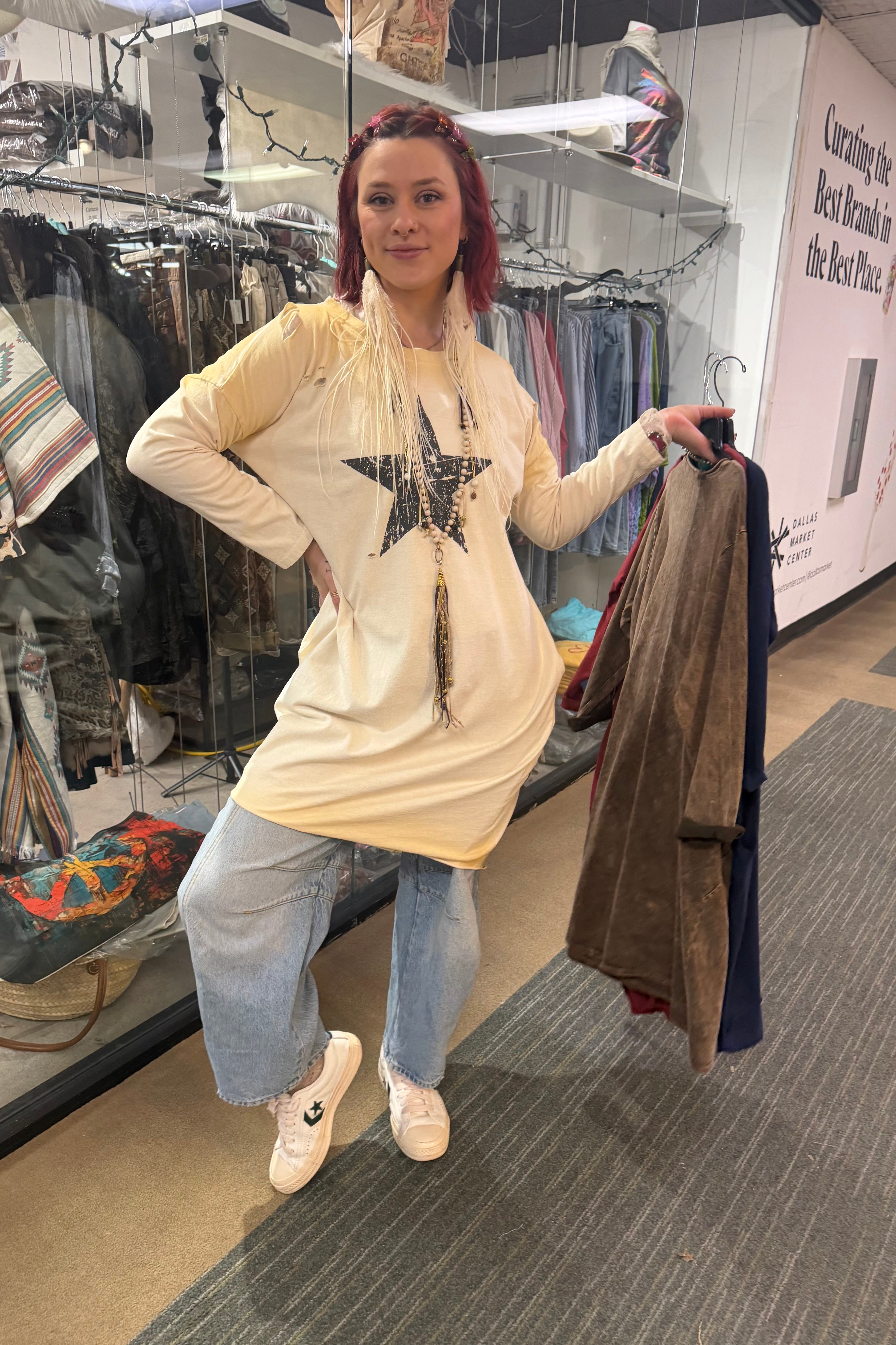 Not Your Boyfriends Oversized Tunic