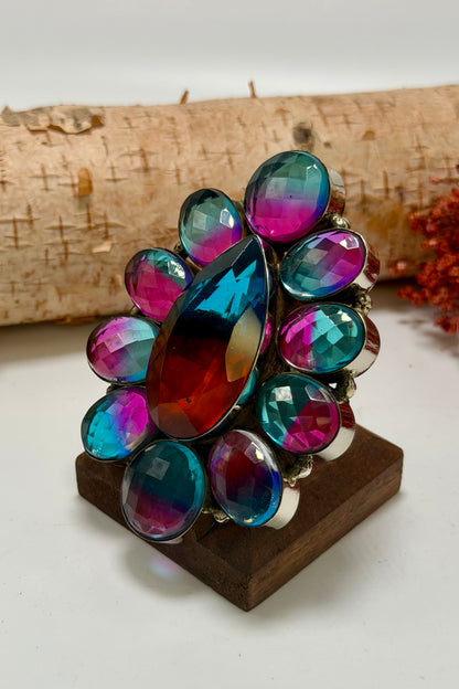 Flower Power Ring Style 8