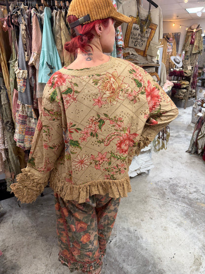 Tattered Flowers Jacket