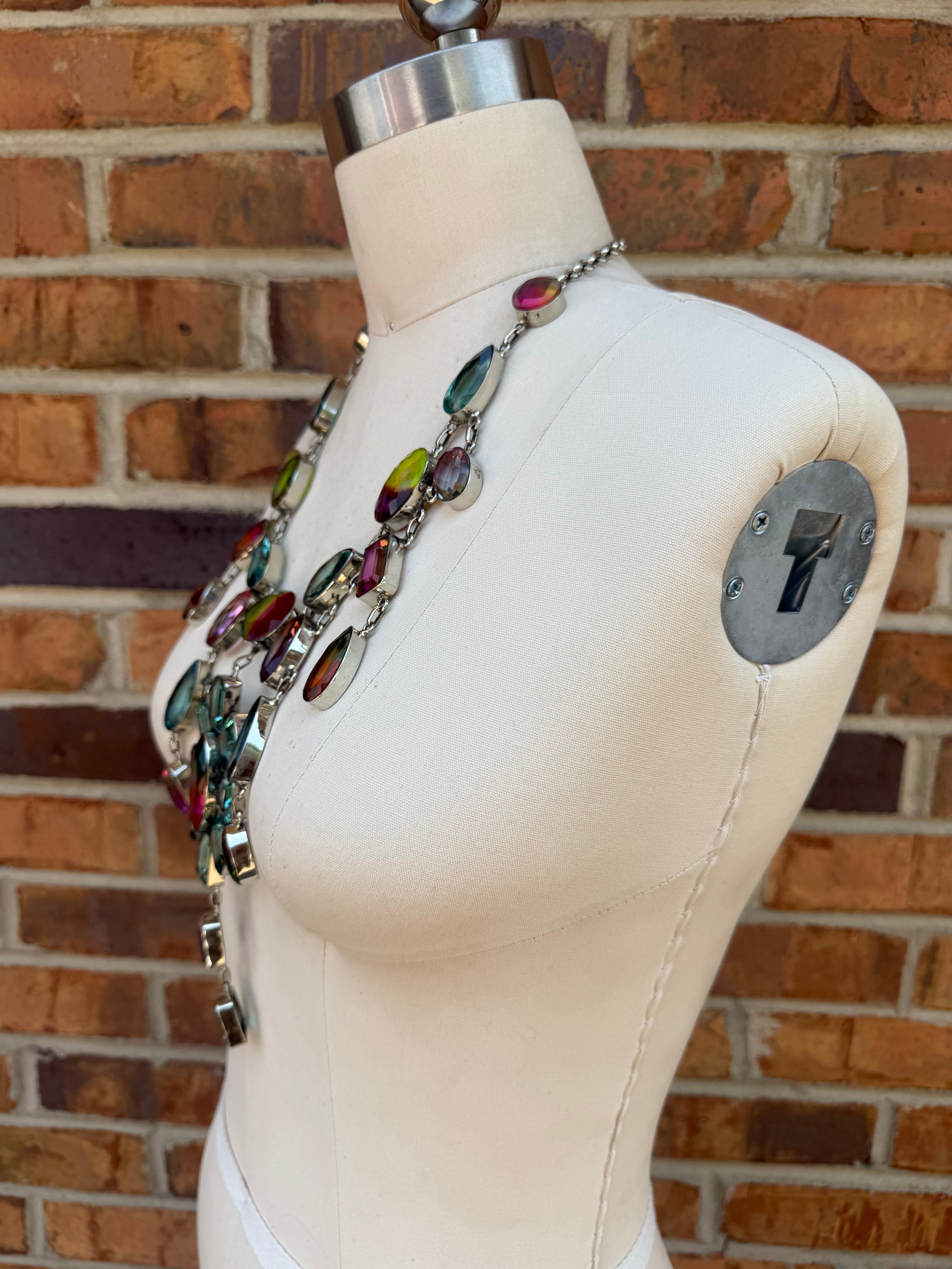 Rainbow Bliss Stunner Necklace