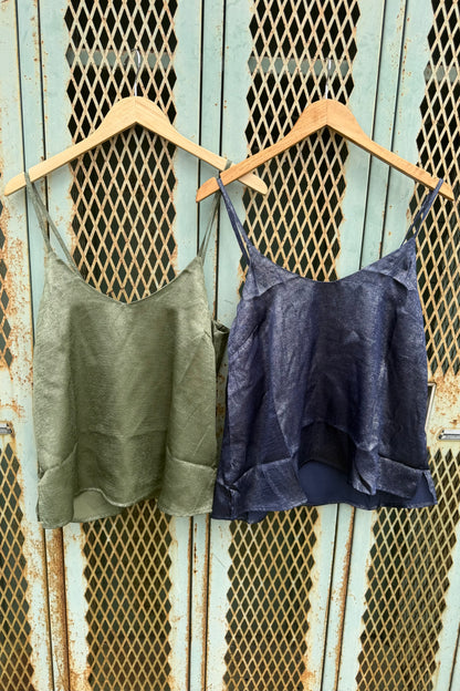 Final Sale - Shimmer Tank Top