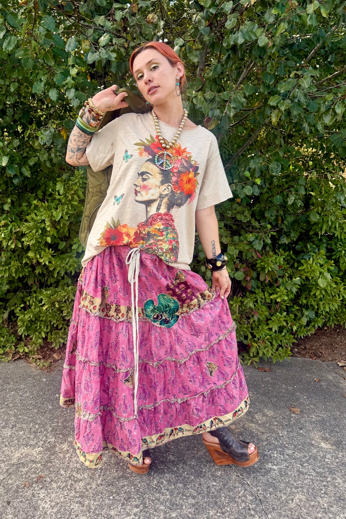 Dune Light Skirt - Faded Rose