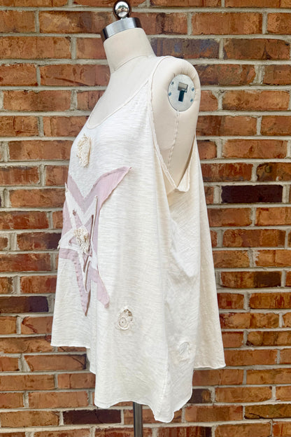 Star Girl Patched Cami