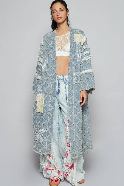 The Denim Dreamer Boho Kimono