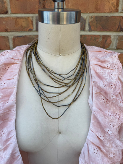 Beaded Strands Necklace