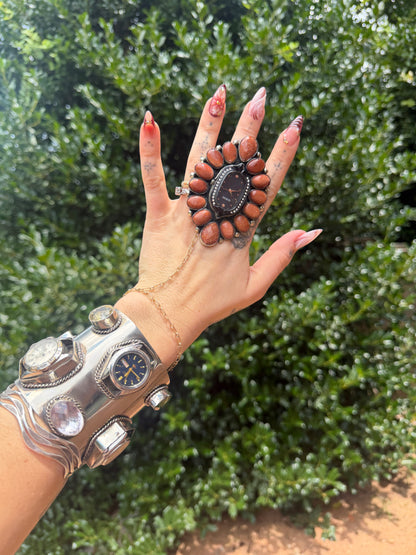 Sparkle in Her Eye Watch Ring