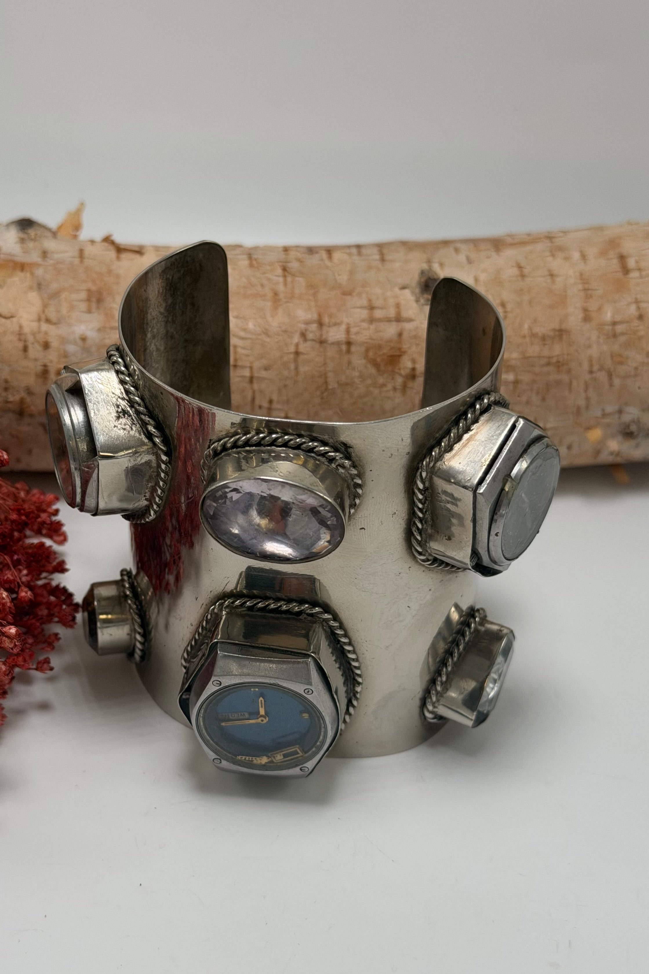 Time is Ticking 8 Piece Watch Cuff