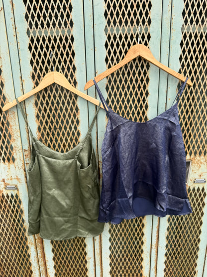 Final Sale - Shimmer Tank Top