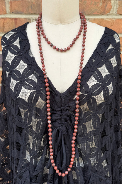Simple Layered Beaded Necklace