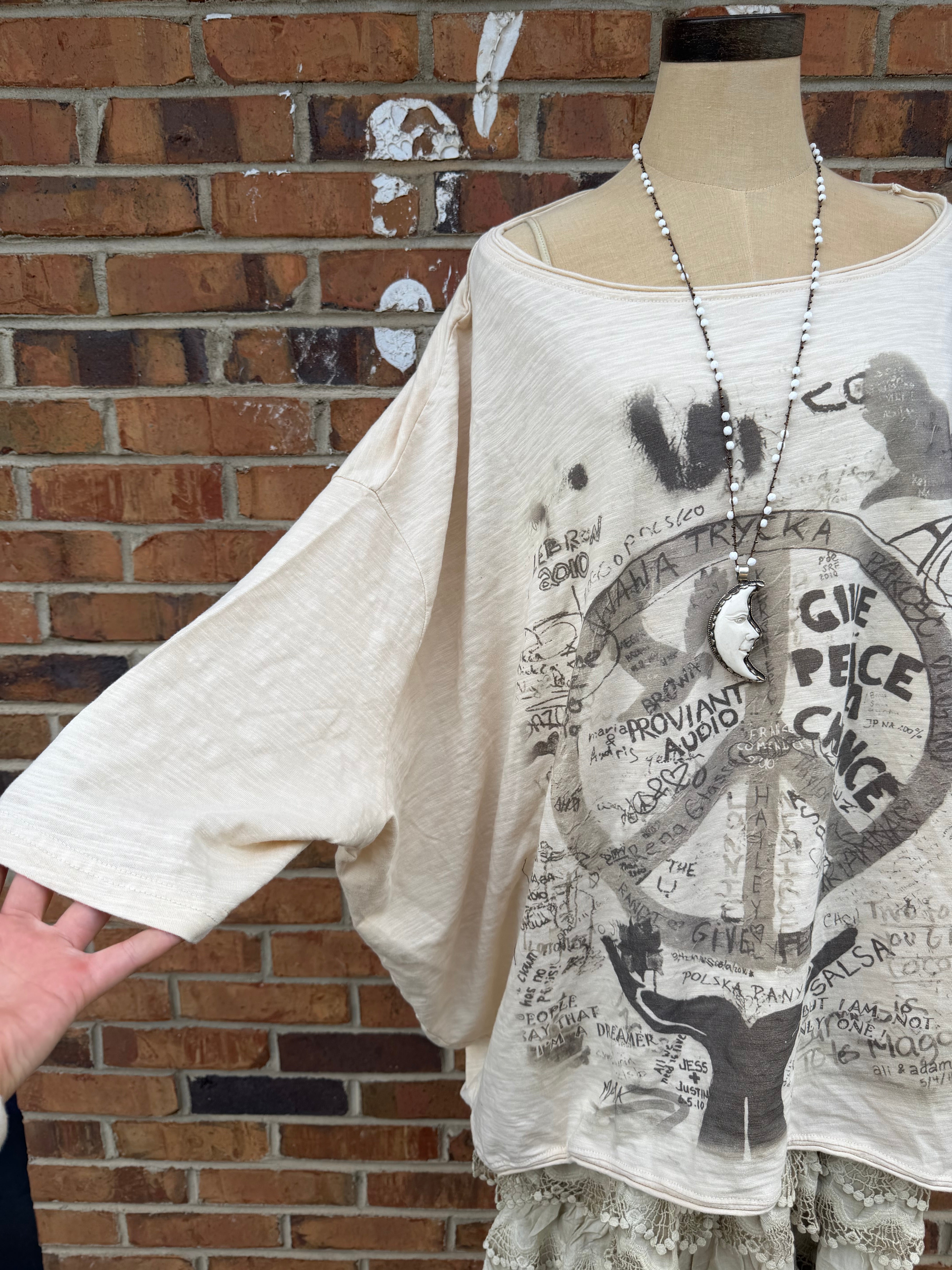 Last One - Jaded Gypsy Peace Top