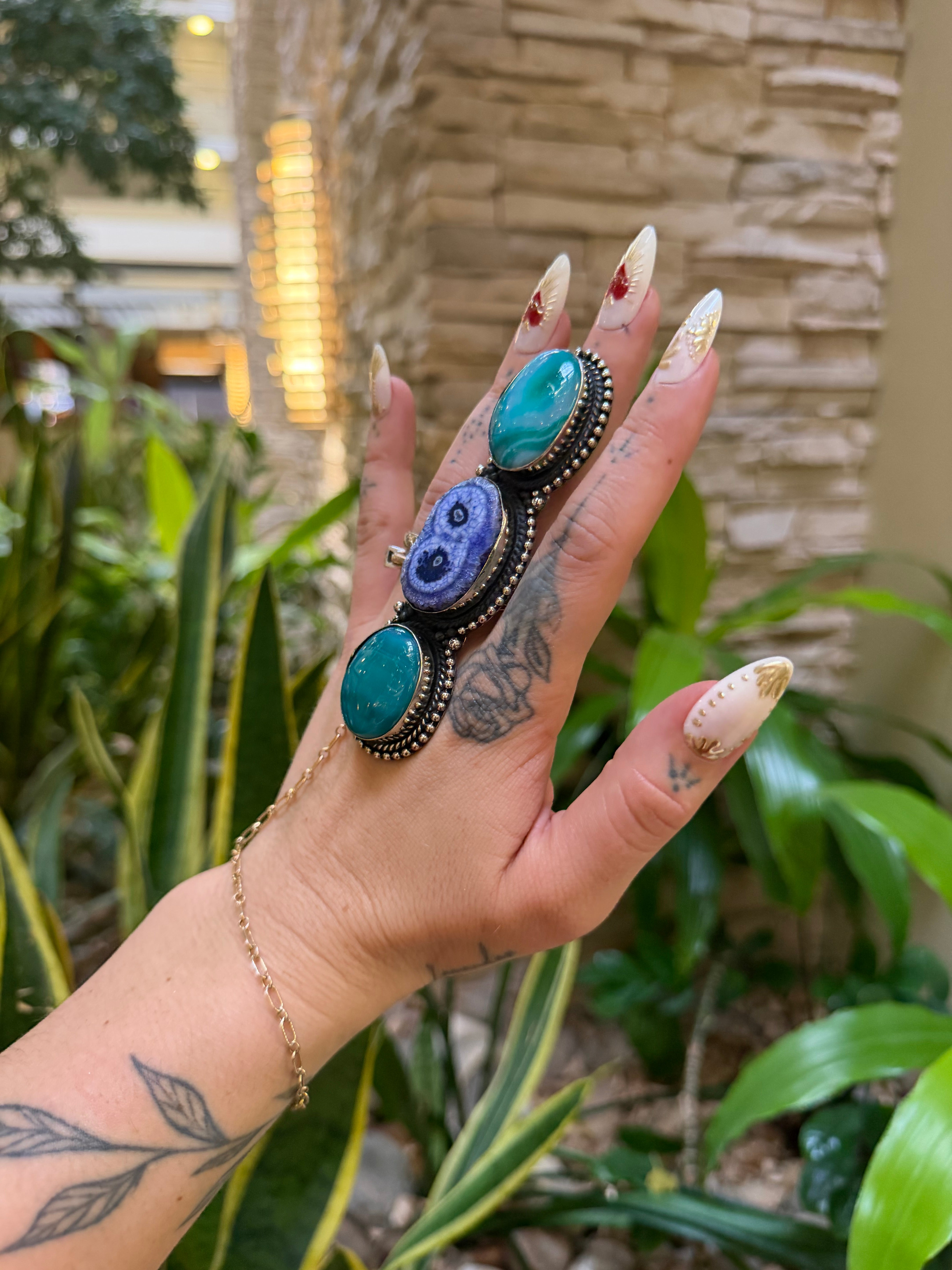 The Trio of Blues Ring