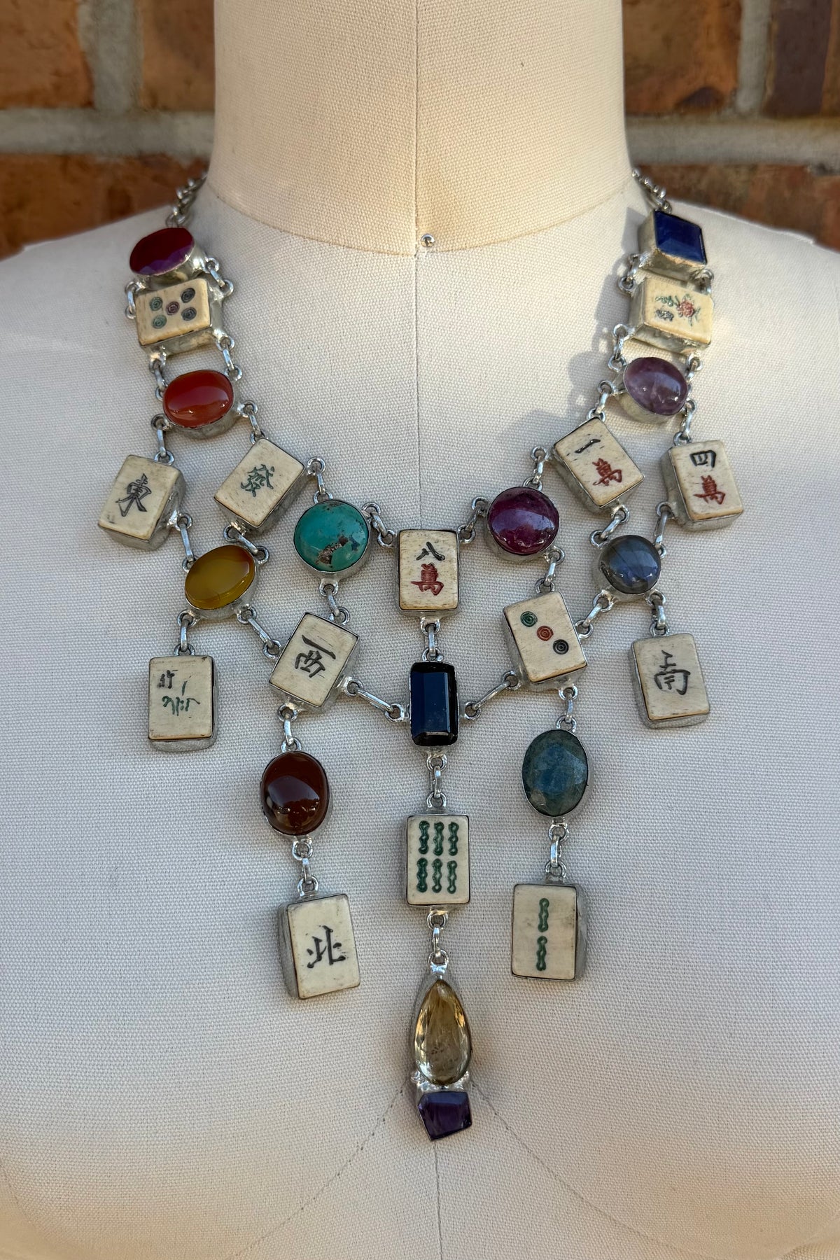 The Player Mahjong Necklace