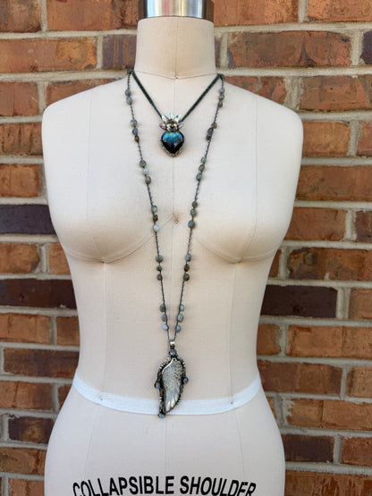 Feather in Flight Necklace