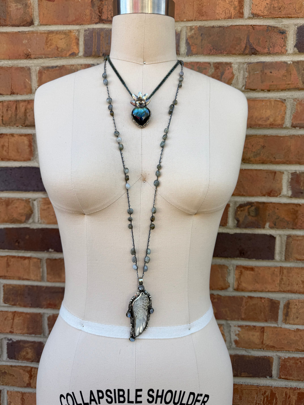 Feather in Flight Necklace