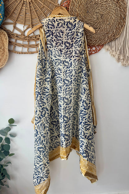 Sale Item - OS Block Printed Vest