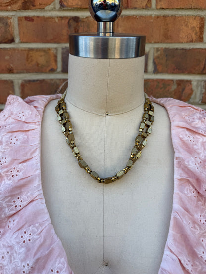 Final Sale - Knotted Shortie Necklace