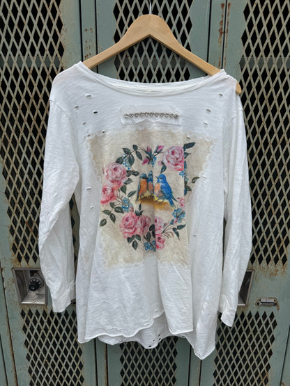 Sale Item - Blue Bird Rare Bird Top