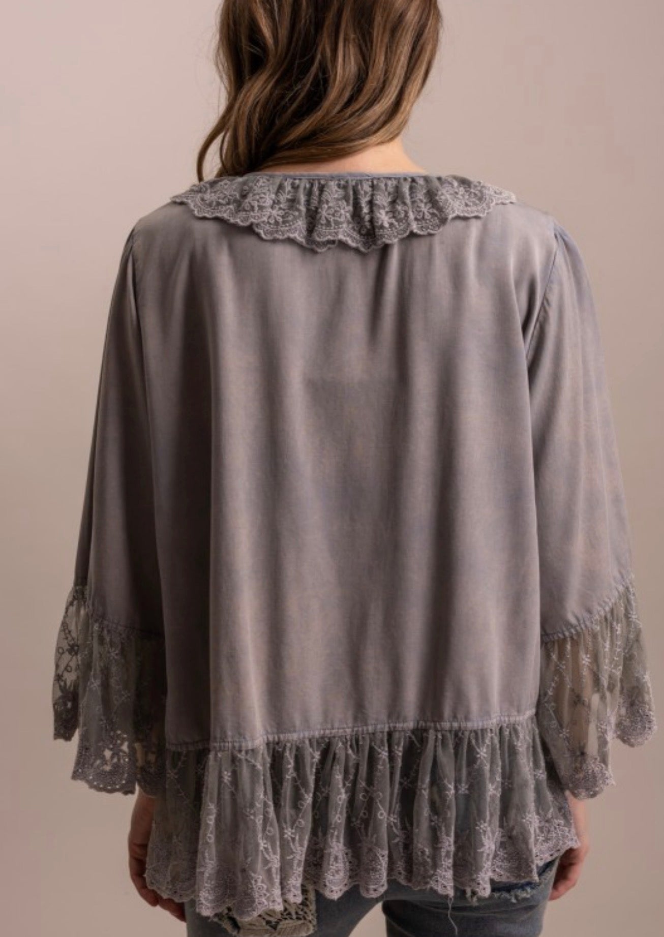 Sweet Serenity Front Tie Top