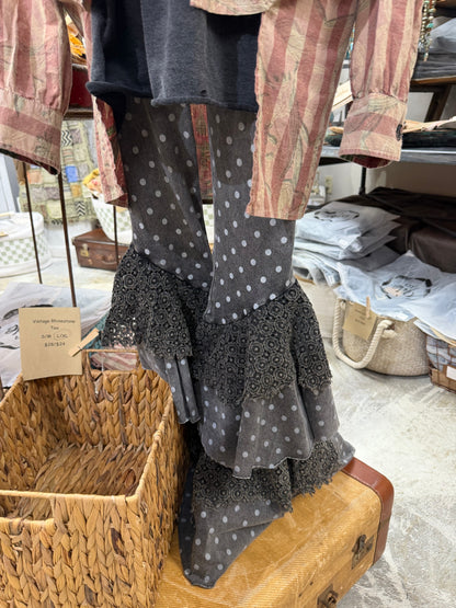 Black Dot Leggings