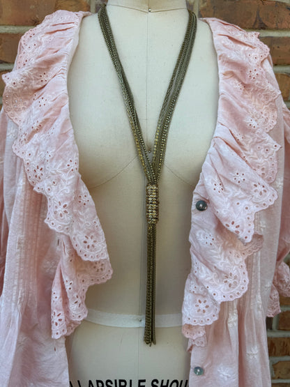 Final Sale - Long Beaded Necklace