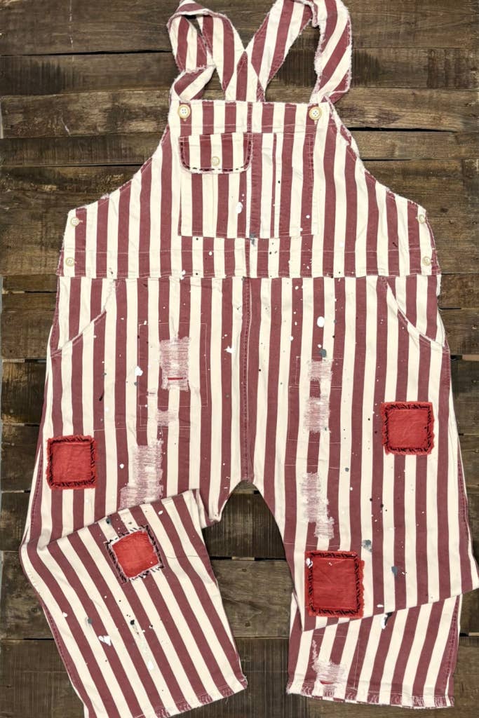 Endless Travels Overalls in Vintage Merlot