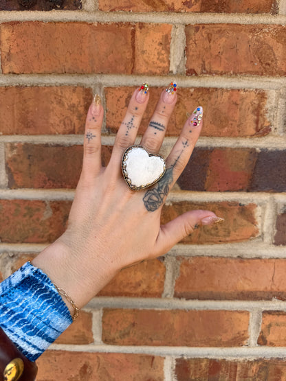 Plain Heart Ring