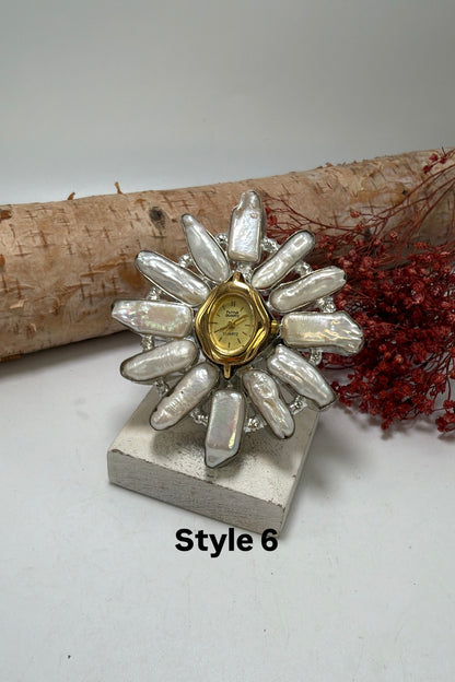 Flower In Time Ring