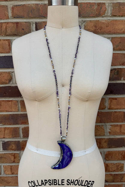 Crescent Night Necklace