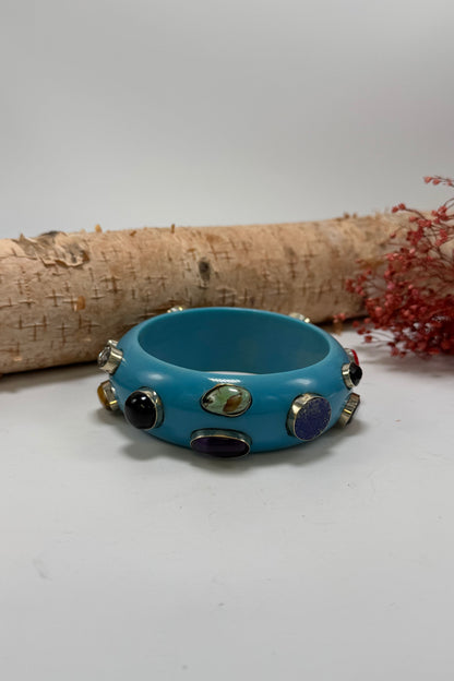 Thin Statement Bangles - Choose you Color