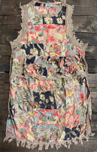 Ruffle High Lo in Floral