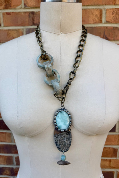 Big Bolts & Thing Necklace