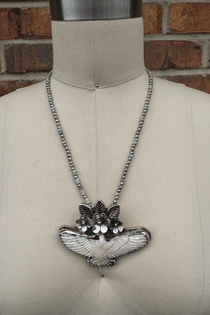 Asymmetrical Hawk Necklace 1