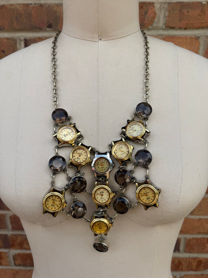 Click Clack  - Watch Clock Necklace