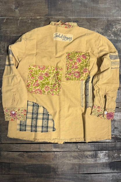 Evening Stroll Patched Top