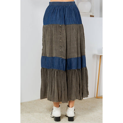Rachel's Tiered A-Line Skirt