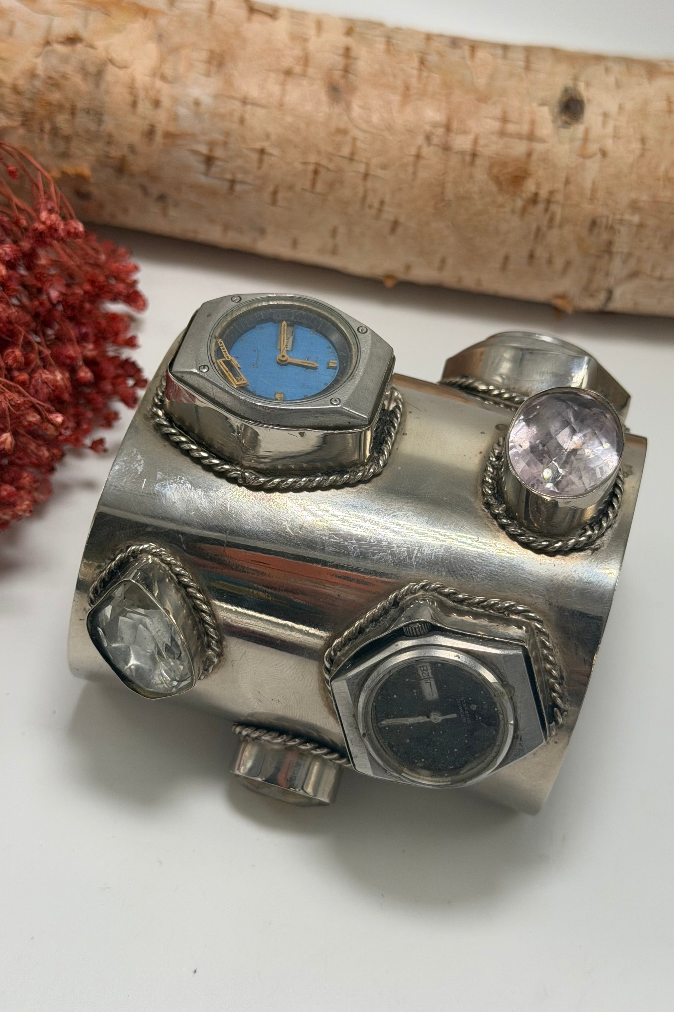 Time is Ticking 8 Piece Watch Cuff