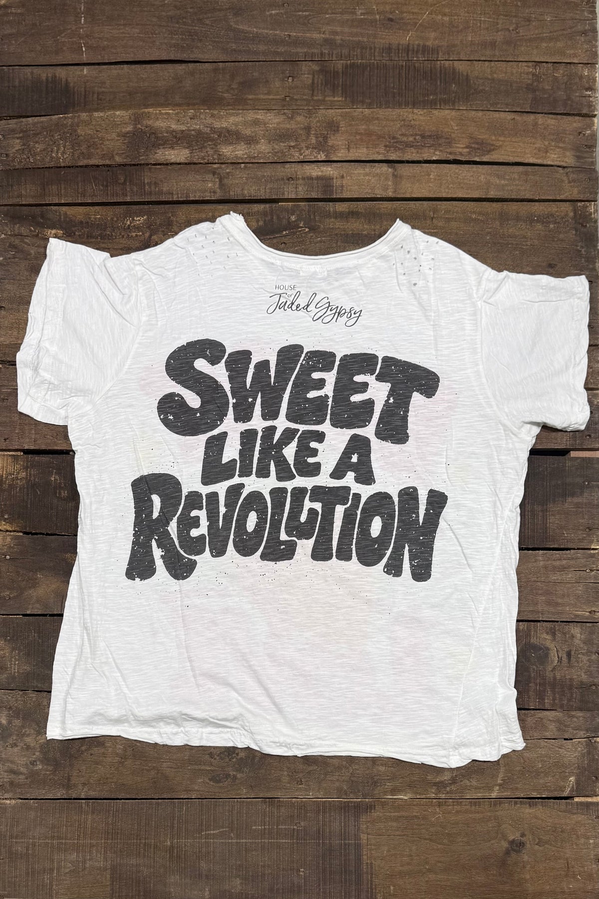 Worn and Weathered Tee - Berry Sweet