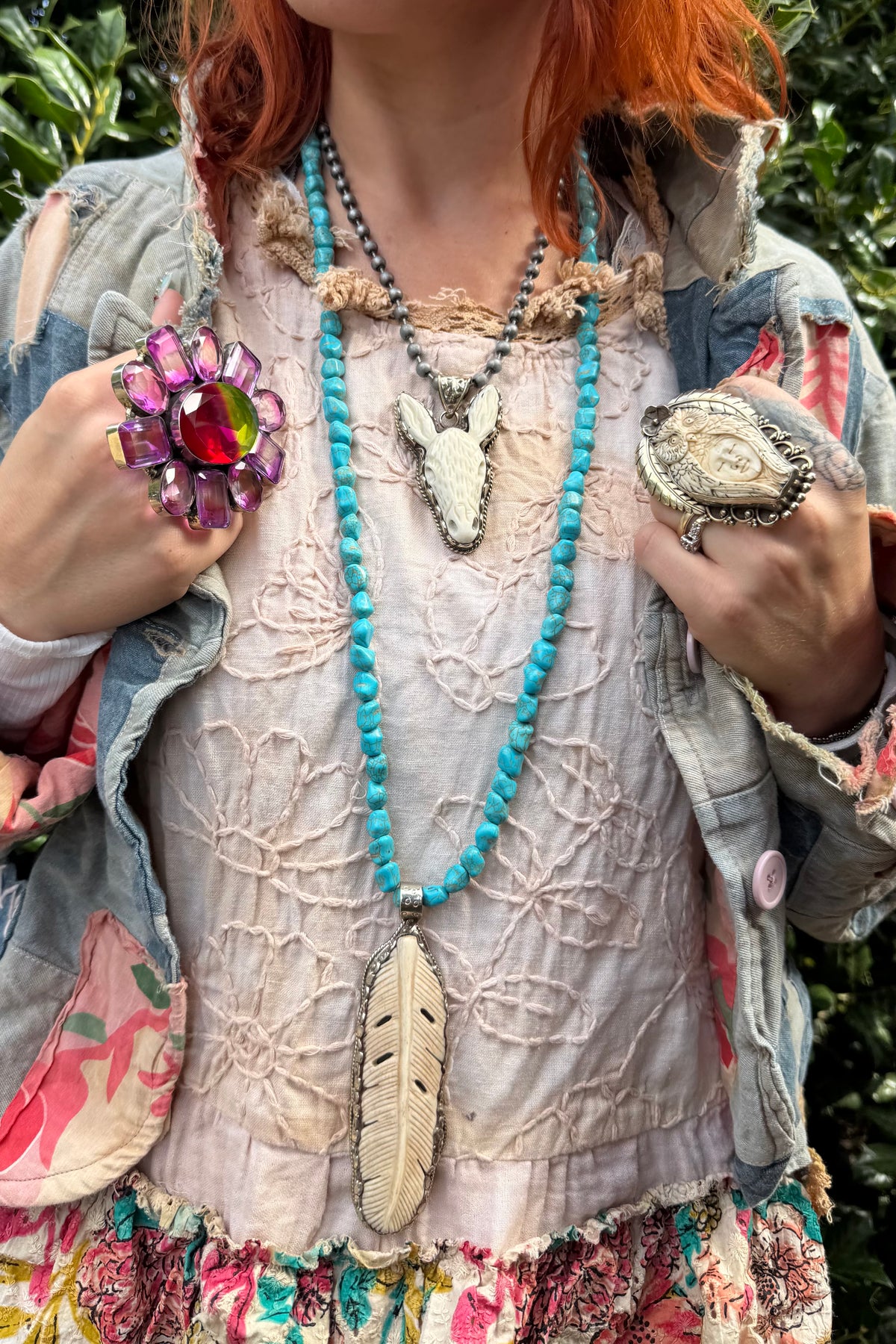 Winging it Necklace