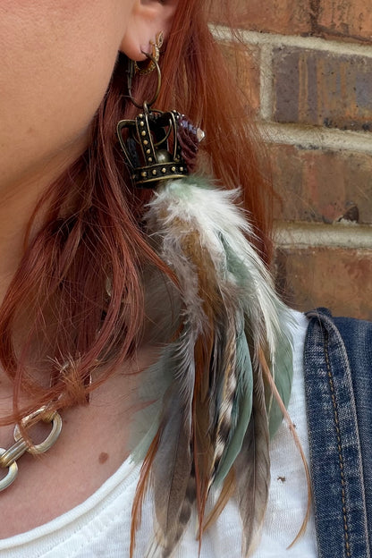 Where’s My Crown Earring
