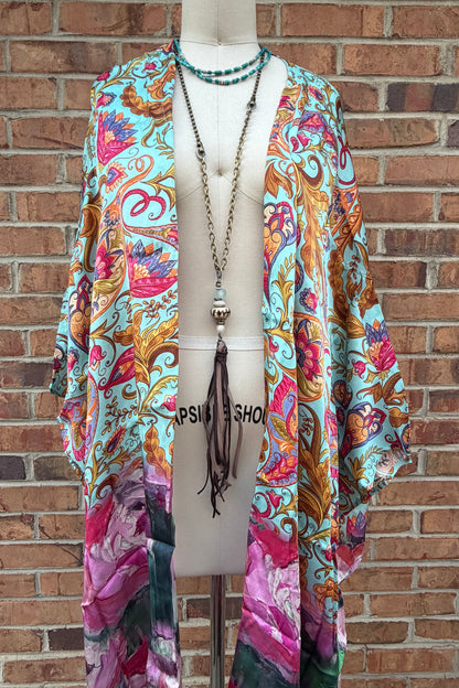Sale - Colorful Throw Kimono
