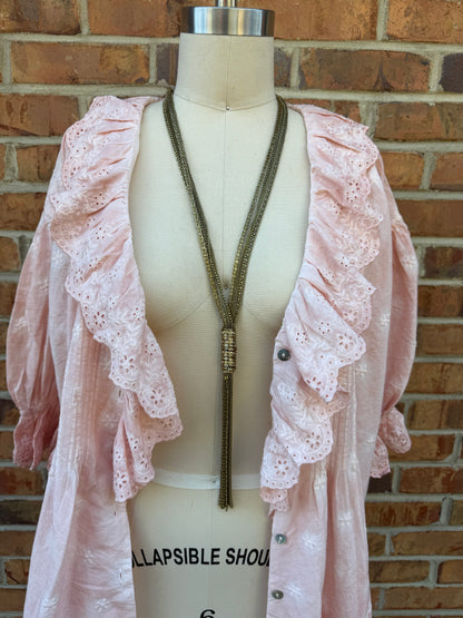 Final Sale - Long Beaded Necklace