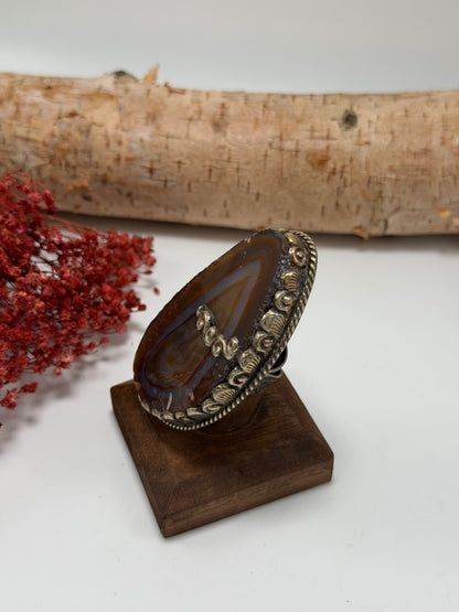 Geode Slab Ring 3