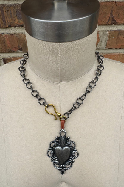 Knife through My Heart Necklace