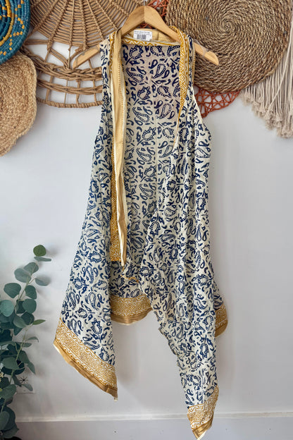 Sale Item - OS Block Printed Vest