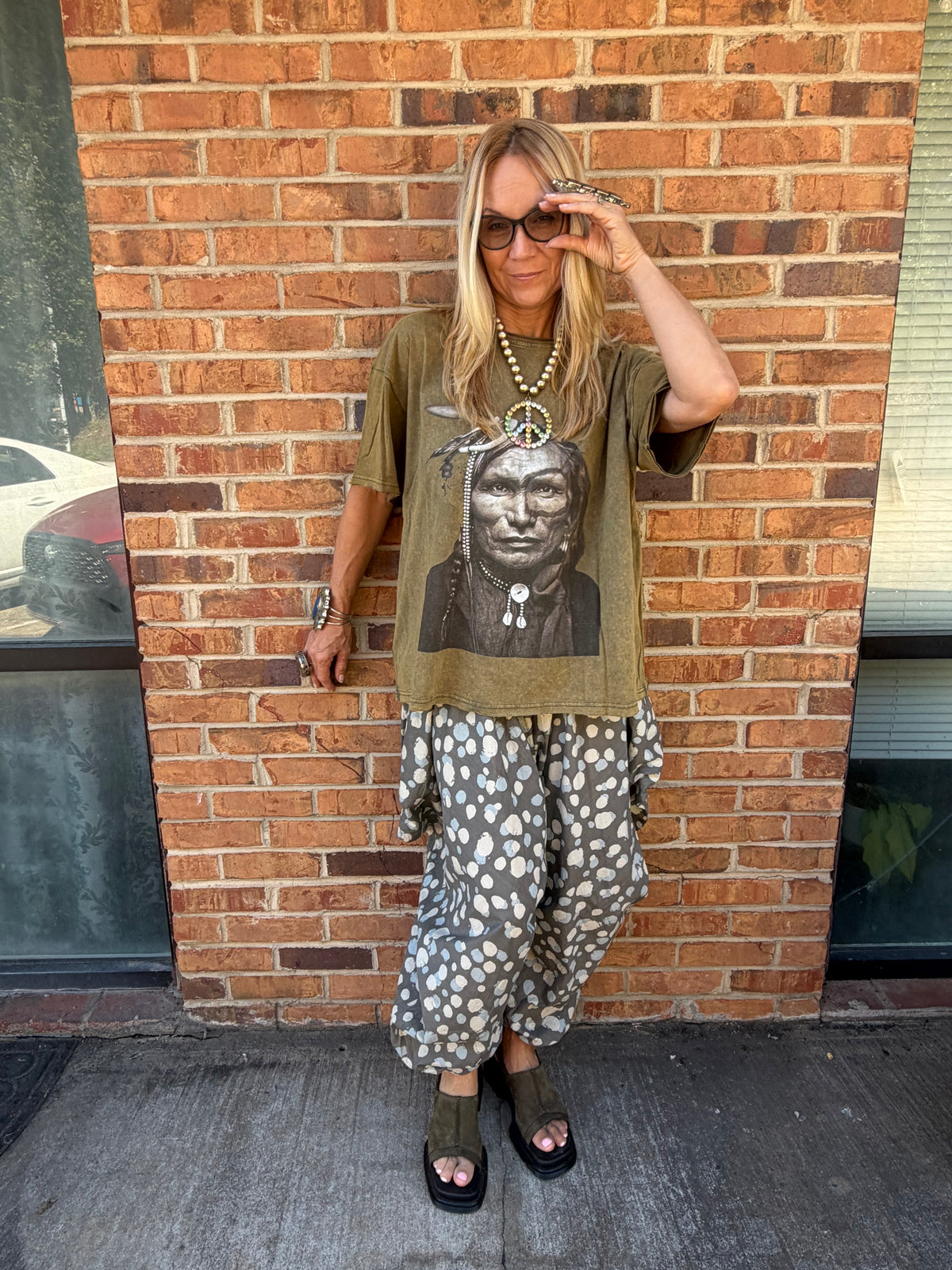 Native Oversize Boyfriend Tee