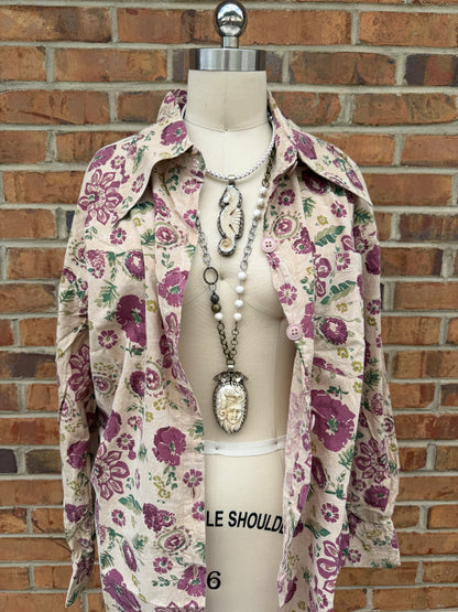 Ooak Sea Voyage Statement Necklace